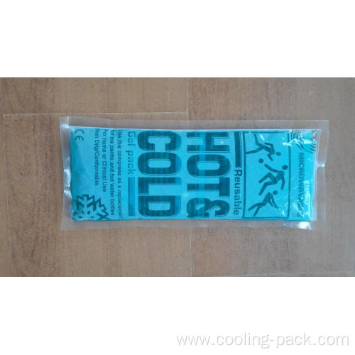 Reusable hot and cold gel ice packs